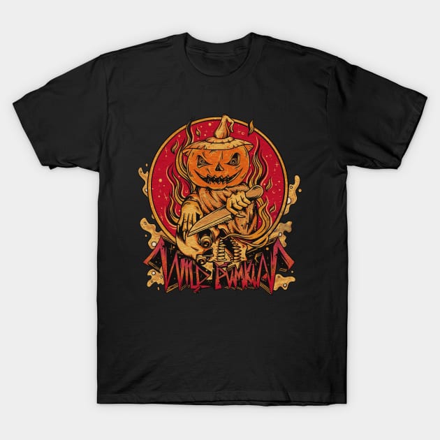 Wild Pumkin T-Shirt by bulan suro